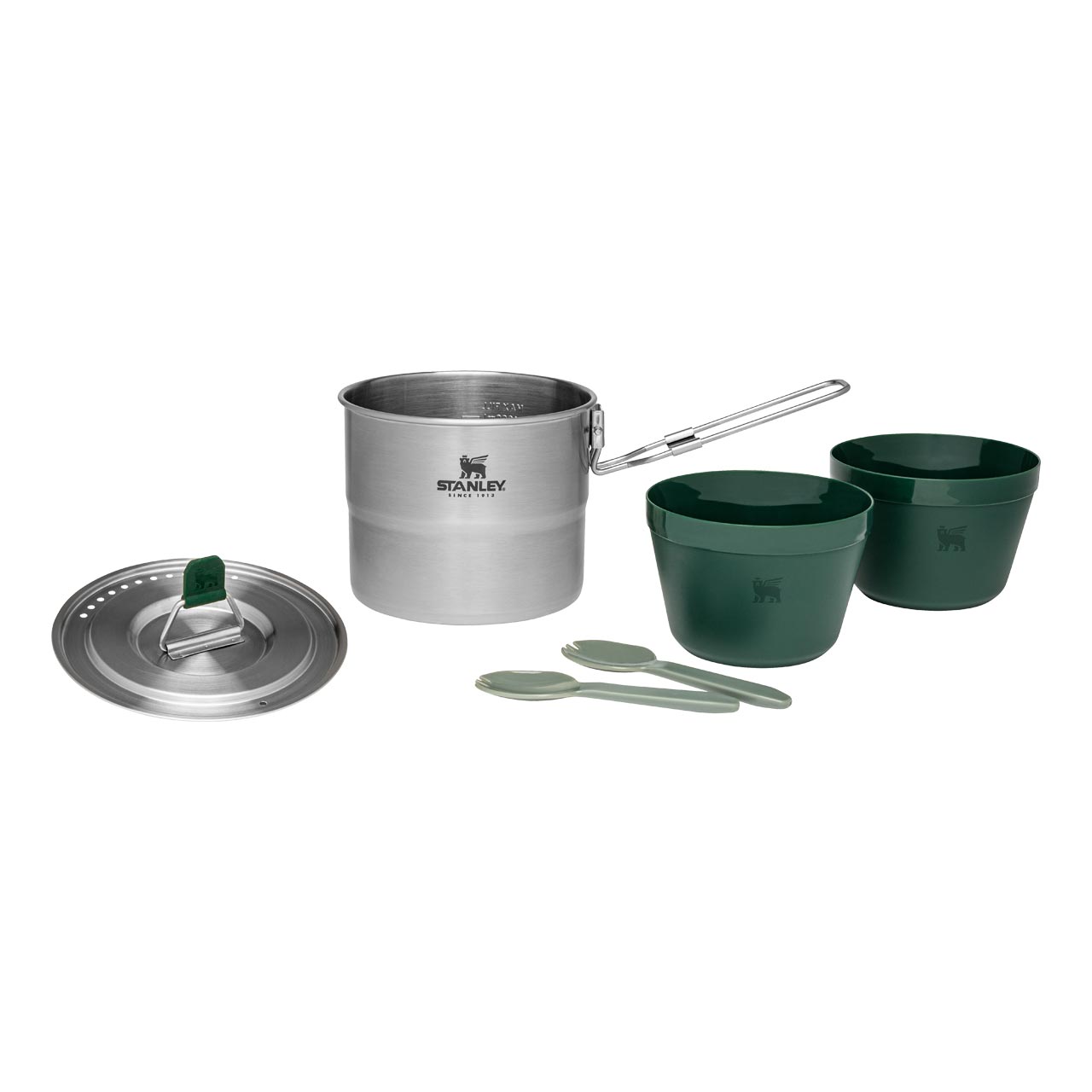 Stanley Adventure Cook Set for Two Camping Kochset Edelstahl