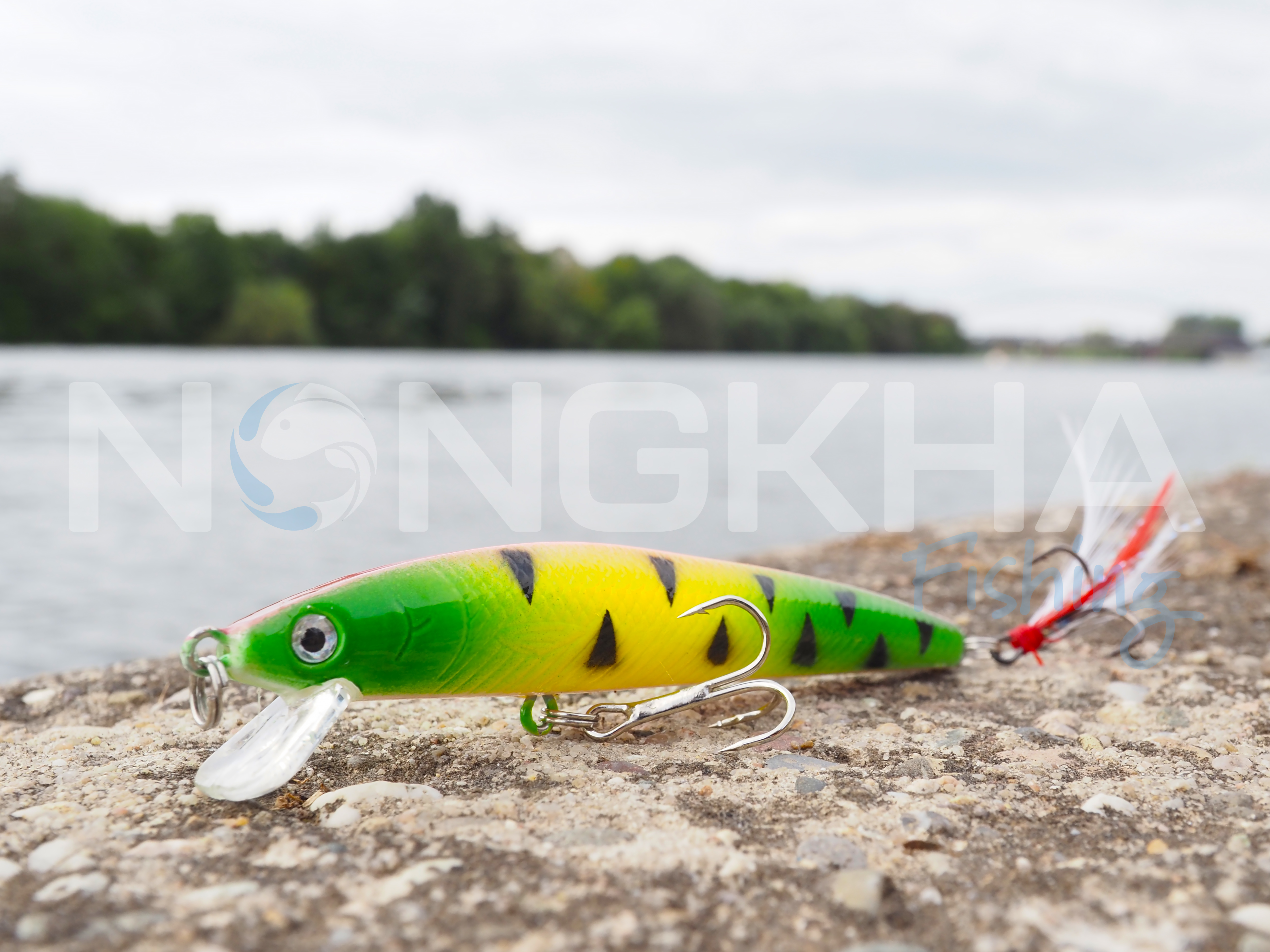 Nongkha Fishing Wobbler Crazy Cactus Premium Limited Edition Zander Hecht Barsch Rapfen