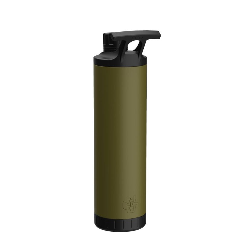 Wyld Gear Mag Bottle Trinkflasche Edelstahl 710ml 24OZ od Green