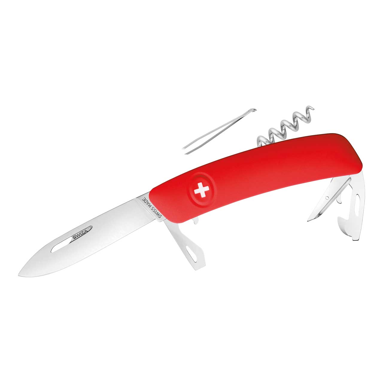 SWIZA - Schweizer Taschenmesser D03 Rot Original