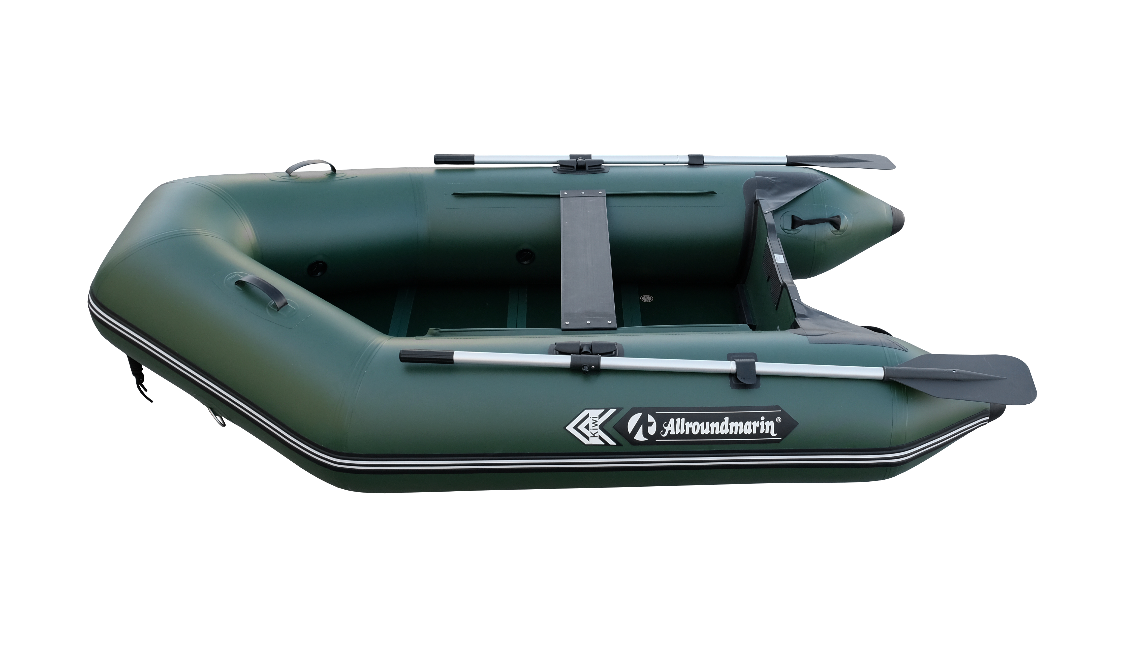 KIWI 260 Allroundmarin Schlauchboot Grün Angel Freizeit Aufblasbar