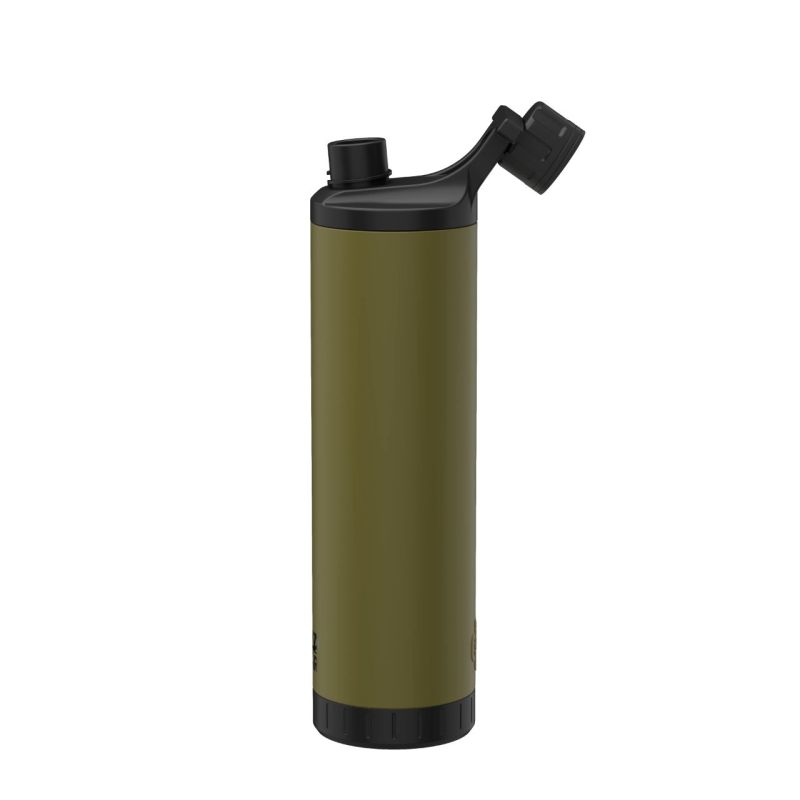 Wyld Gear Mag Bottle Trinkflasche Edelstahl 710ml 24OZ od Green