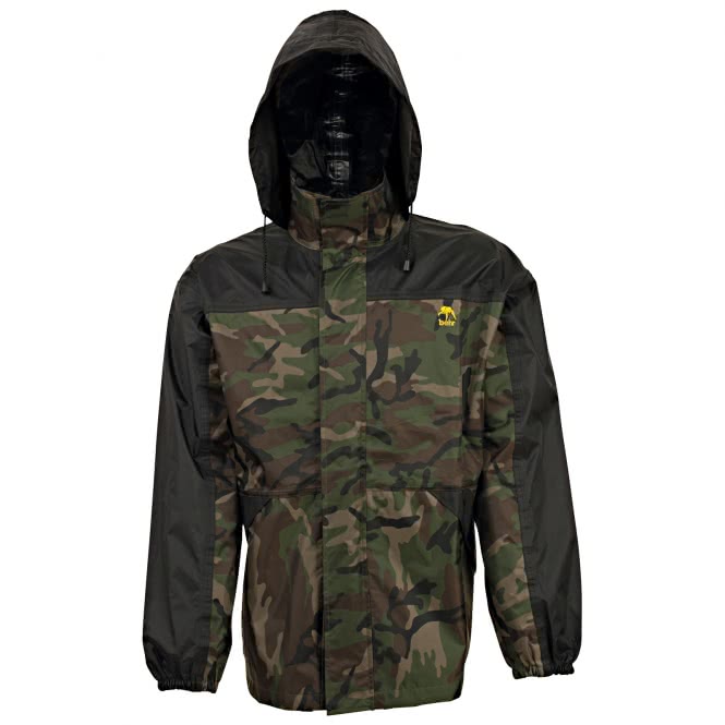 Behr Regenjacke Angler Angeln Camouflage Waterproof Design Nylon PVC