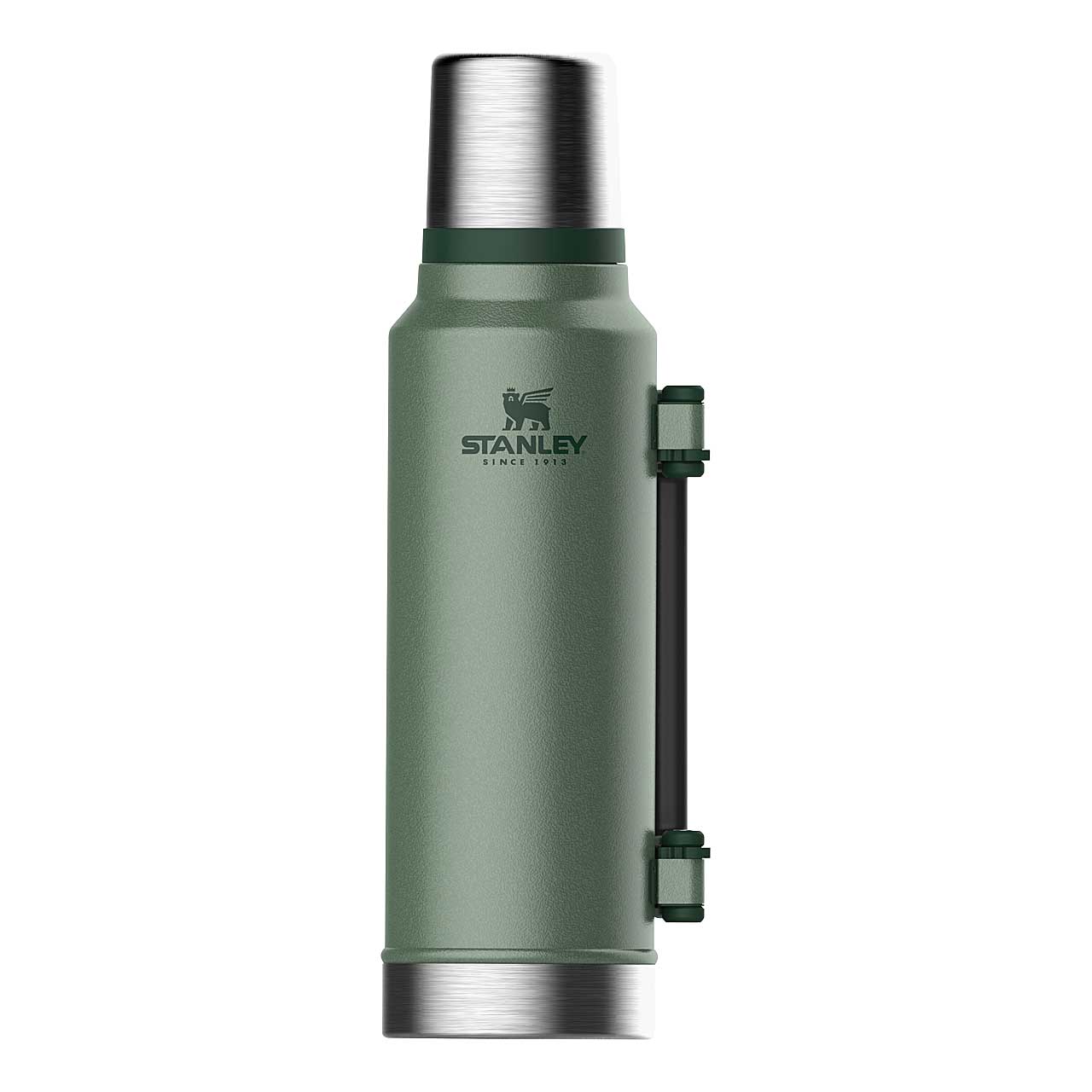 Stanley CLASSIC VAKUUM-FLASCHE 1,4 l Edelstahl Hammer Green
