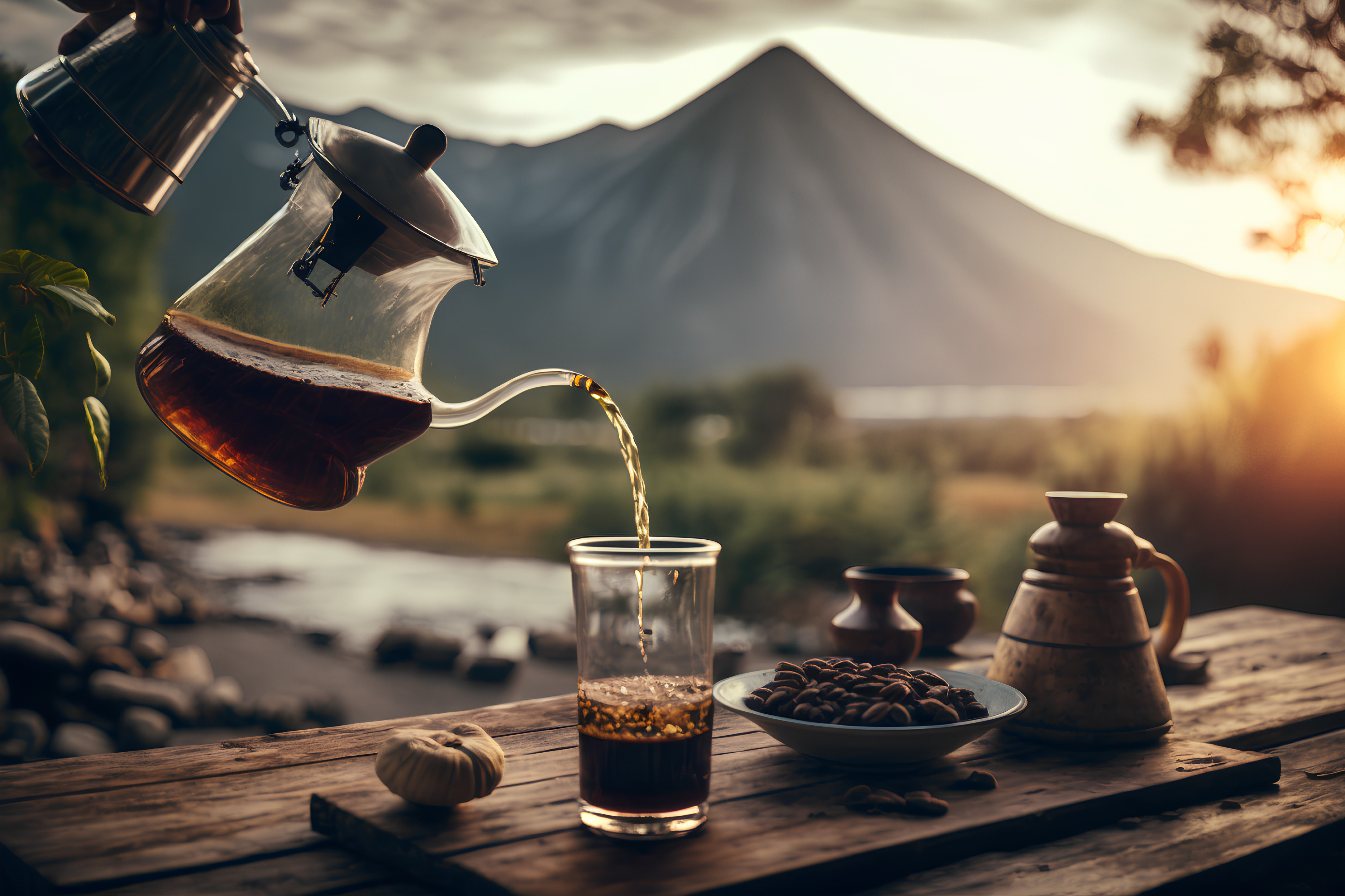 Nongkha Nature Adventure Coffee 500g ganze Bohne Angler Camping Outdoor Bushcraft Kaffee
