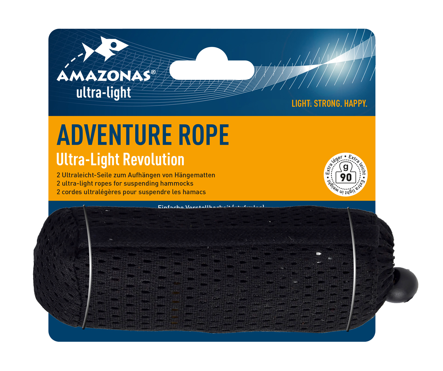 Amazonas Ultra Light - Adventure Rope Hängematten Aufhängung